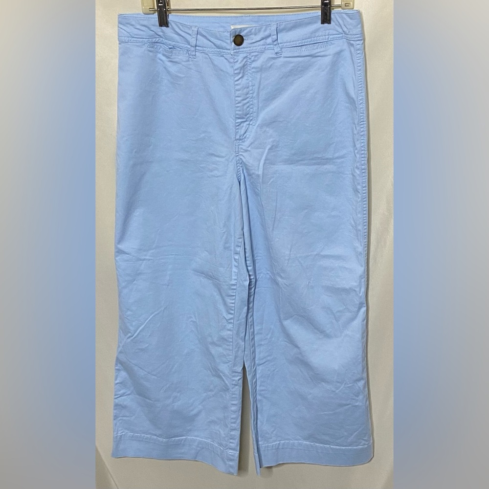 Copper Key Light Blue Longer Capris